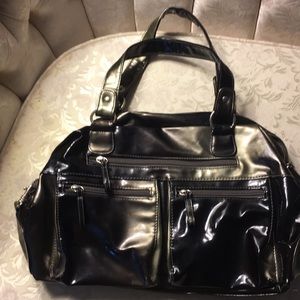 Black handbag